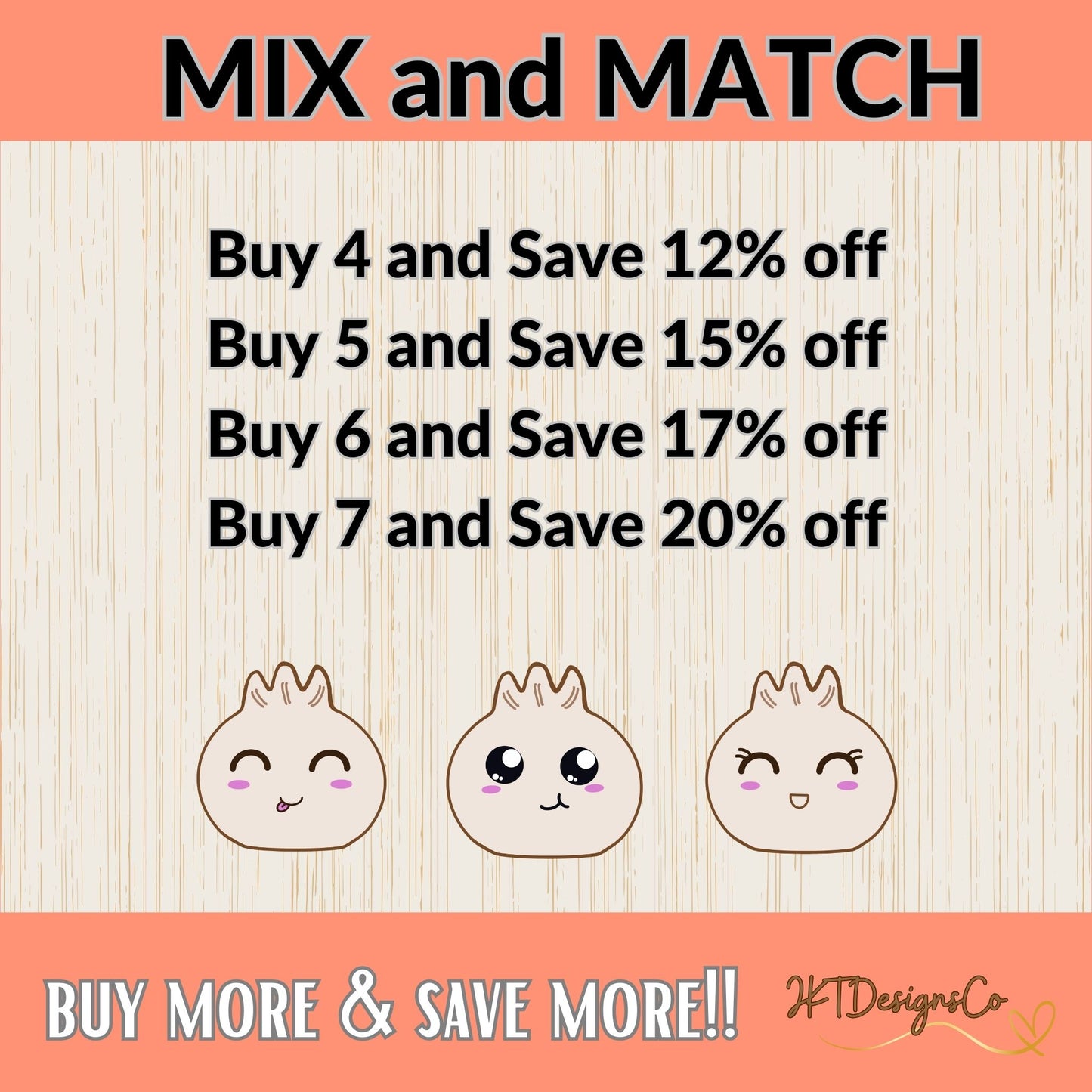 Adorable Dumpling Stickers