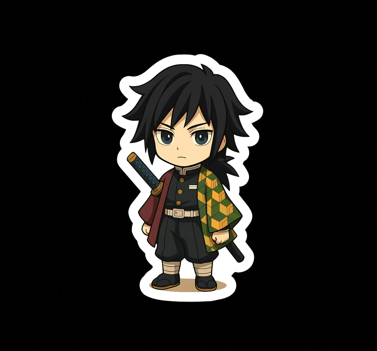 Giyu Tomioka, Water Hashira Demon Slayer Kimetsu No Yaiba Vinyl sticker Decal