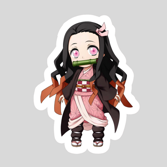 Nezuko Kamado Demon Slayer Kimetsu No Yaiba Vinyl sticker Decal